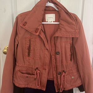 Pink Anthropologie Jacket